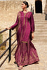 Dark Scarlet Color Silk Zari Embroidered Unstitched Suit Material