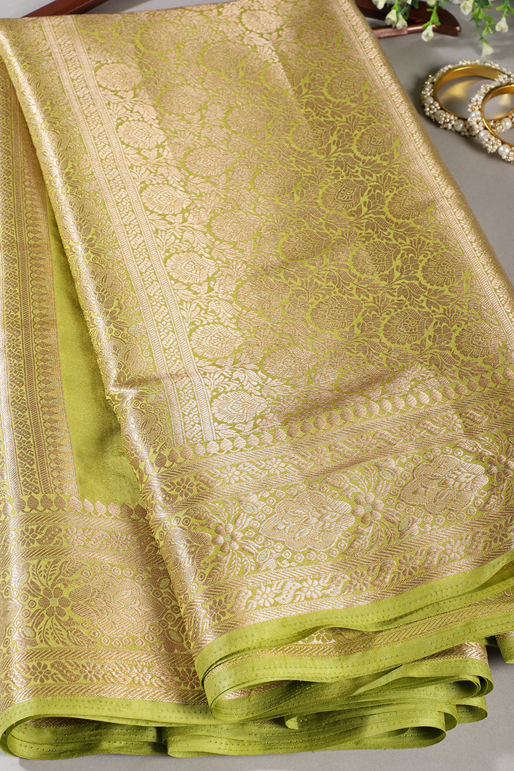 Solid Color Silk Woven Sarees