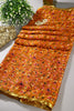 Mustard Color Chiffon Floral Zari Border Printed Saree