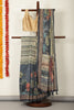 Grey Cotton Floral Printed Saree