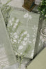 Green Color Printed Linen Cotton Unstitched Suits