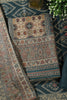 Teal Pashmina Digital Printed Unstitched Suit Material