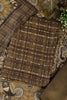 Moss Green Printed Spun Unstitched Suit Fabric