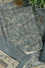 Blue Floral Printed Spun Unstitched Suit Material