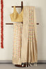 Cream Silk Resham & Zari Woven Saree