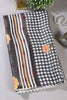 Black Cotton Printed Saree