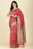 Rani Silk Madhubani Woven Saree