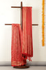 Red Zari Woven Soft Silk Saree