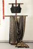 Black Zari Woven Soft Silk Saree