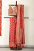 Red Silk Zari & Resham Woven Saree