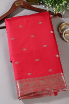 Rani Banarsi Silk Zari Woven Saree