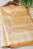 Mustard Tissue Silk Banarasi Woven Saree