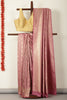 Mauve Soft Silk Zari Woven Saree