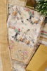 Mustard Cotton Floral Printed And Hemline Embroidered Unstitched Suit