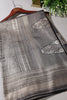 Black Soft Silk Zari Woven Saree