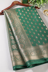 Silk Zari Buta Woven Sarees
