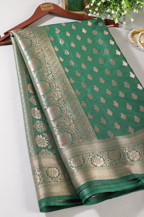 Silk Zari Buta Woven Sarees