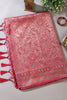 Rani Baluchari Silk Meenakari Woven Saree