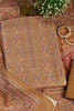 Fawn Color Pashmina Digital Printed Unstitched Suit Material
