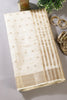 Cream Cotton Silk Zari Woven Saree