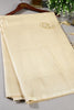 Cream Color South Silk Zari Woven Saree