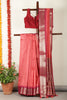 Coral Cotton Silk Zari Woven Saree