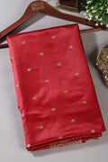 Maroon Banarsi Silk Zari Woven Saree