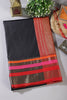 Black Zari Woven Art Silk Saree