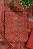 Rust Pashmina Digital Printed Unstitched Suit Material