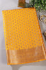 Mustard Color Cotton Silk Zari Woven Saree