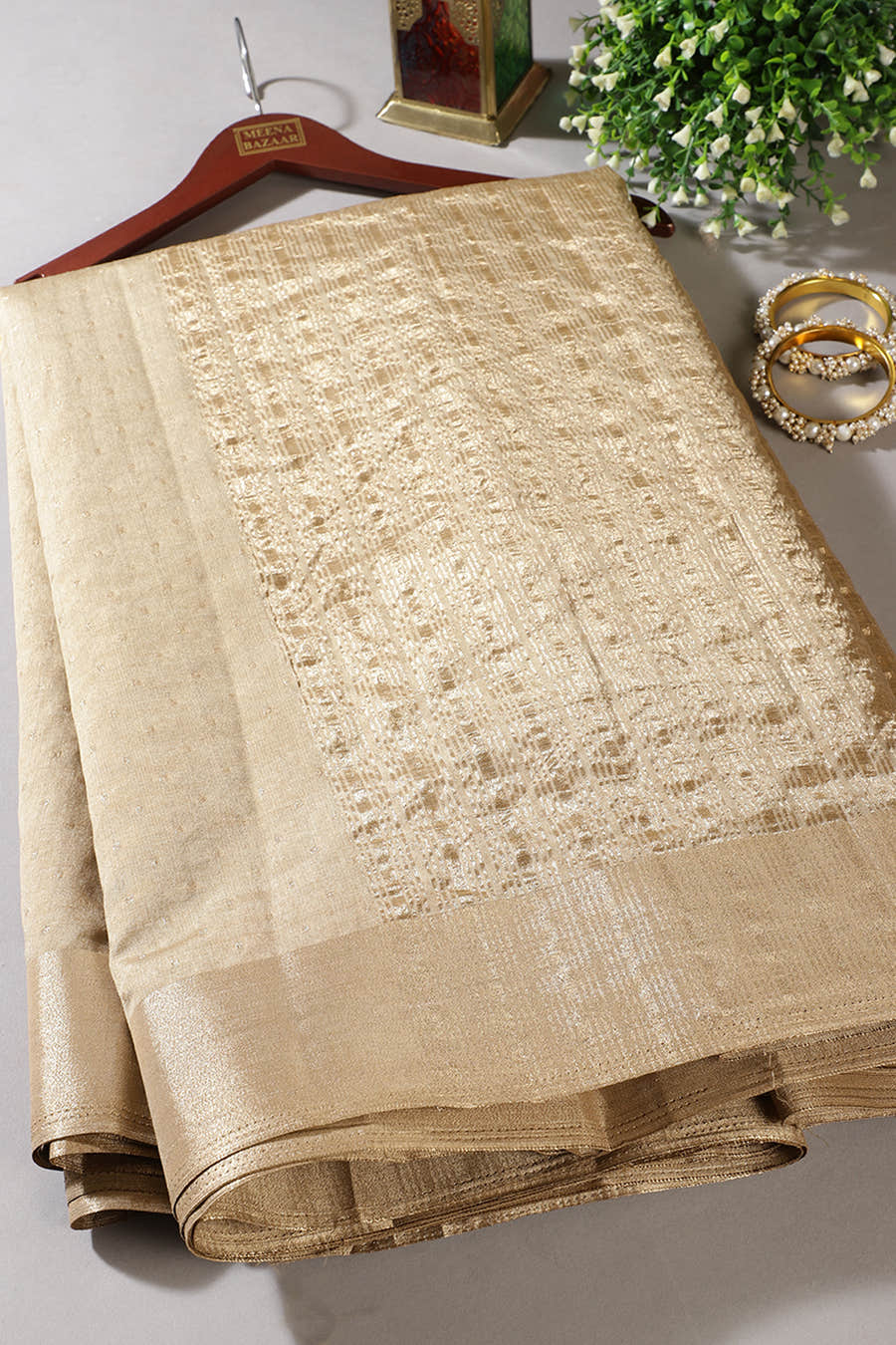 Brige Zari Woven Silk Saree