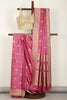 Mauve Color South Silk Zari Woven Saree