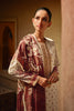 Cream Color Pashmina Printed Unstitched Suit Material