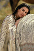 Cream Color Printed Muslin Unstitched Suit Material