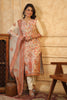 Cream Color Meena-Kaari Woven Chanderi Suit