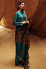 Teal Colour Silk Woven Unstitched Suit Material