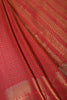 Fuchsia Color Zari & Resham Weaving Silk Saree