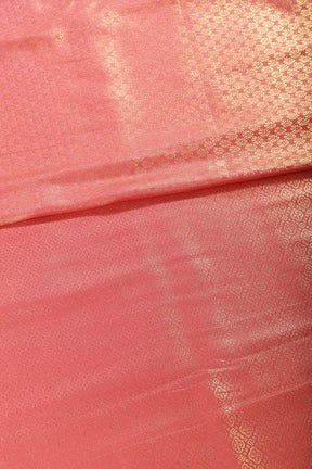 Pink Color South Silk Zari Woven Saree