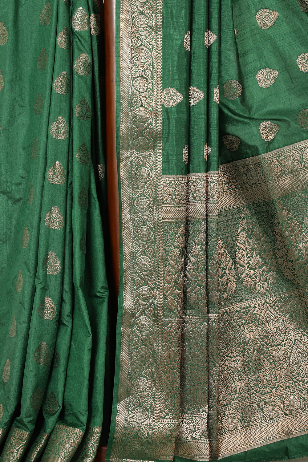 Green Silk Zari Woven Saree