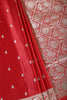 Red Banarsi Silk Zari Woven Saree