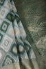 Green Color Zari Woven Chanderi Cotton Saree