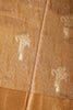 Tussar Color Kanjivaram Pure Silk Handloom Zari Saree with Jamdani Weaves