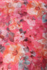 Pink Color Floral Printed Chiffon Saree