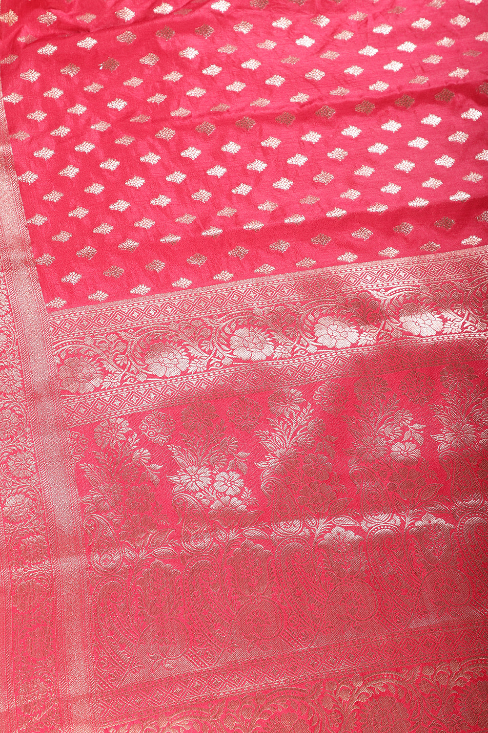 Silk Zari Buta Woven Sarees