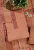 Mustard Pashmina Digital Printed Unstitched Suit Fabric