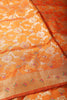 Mustard Colour Banarasi Silk Woven Saree