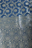 Blue Zari Woven Banarasi Silk Saree