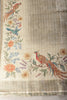 Beige Tussar Silk Printed Saree