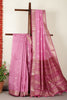 Muted Pink Chanderi Silk Resham & Zari Woven Saree
