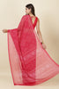 Rani Georgette Bandhani Printed Saree